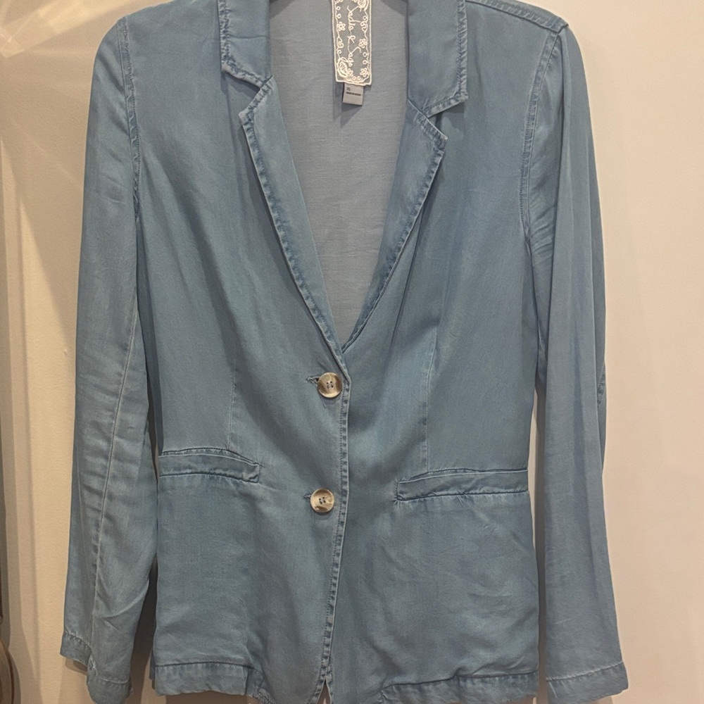 Sadie & Sage Women's Blue Blazer
